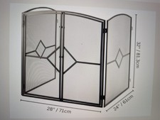 Fire Stove Guard Screen H32"