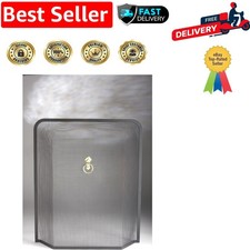 Black Powder-Coated Fire Guard