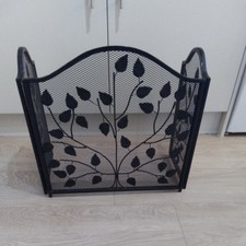 Vintage Black 3 Fold  wrought