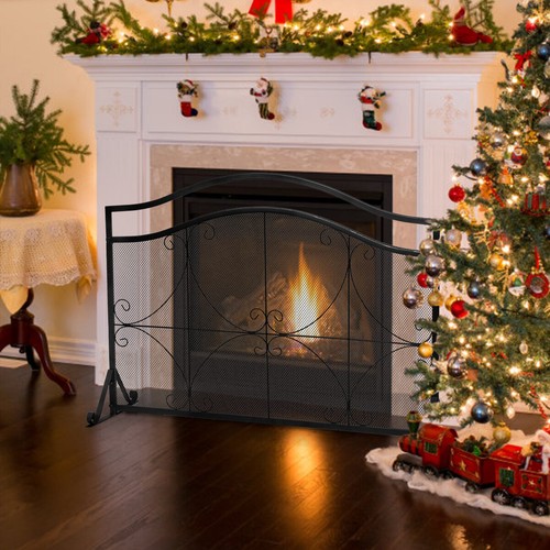 Fire panel spark guard - panel, cover